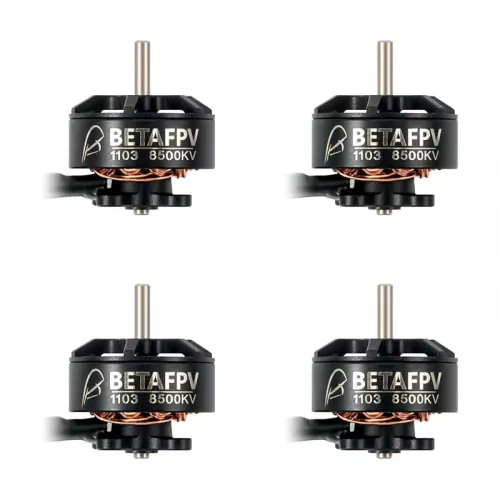 Бесколлекторный мотор BETAFPV 1103 8500KV 2S–4S, вал 1.5мм для Beta75X и 3S Whoop дронов