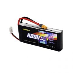 DUPU LiPo аккумулятор 8000mAh 3S/4S/6S 25C/60C/85C для дрона – разъемы XT60/XT90