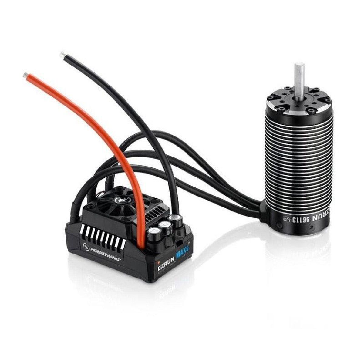 Бесколлекторный мотор 800KV 4-полюсный + ESC 200A влагозащищённый для 1/5 RC авто (HobbyWing) Бесколлекторный мотор 800KV 4-полюсный + ESC 200A влагозащищённый для 1/5 RC авто (HobbyWing)