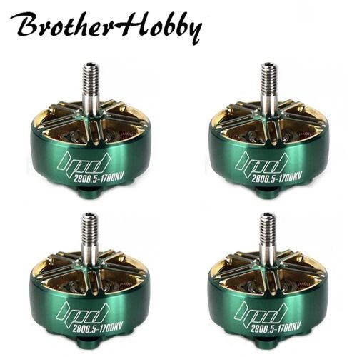 Бесщеточный мотор Brotherhobby LPD 2806.5 1300KV/1700KV 4-6S для дрона FPV 7-9 дюймов