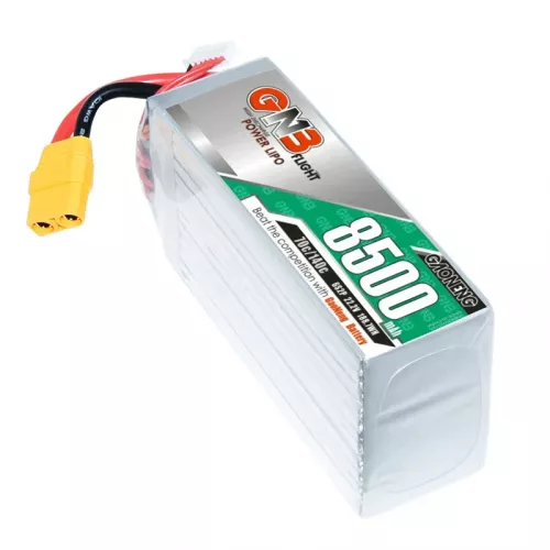 Аккумулятор Gaoneng GNB 6S 22.2V 8500mAh 70C LiPo для FPV дрона с разъемом XT90/T Plug