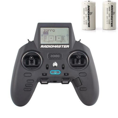 Аппаратура RadioMaster Zorro с аккумулятором, Hall-ручкой, CC2500 JP4IN1 ELRS, мультипротокол