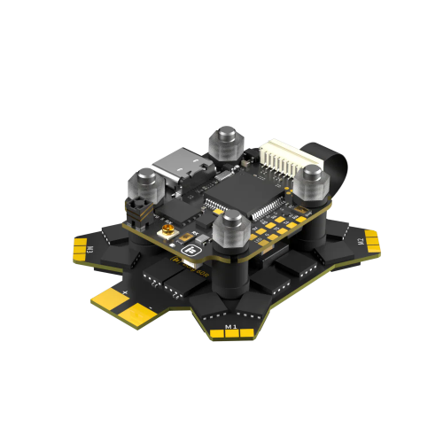 iFlight Borg 5S RX Stack с ELRS контроллером и 60A 4-в-1 ESC для гоночных FPV дронов (4–8S)