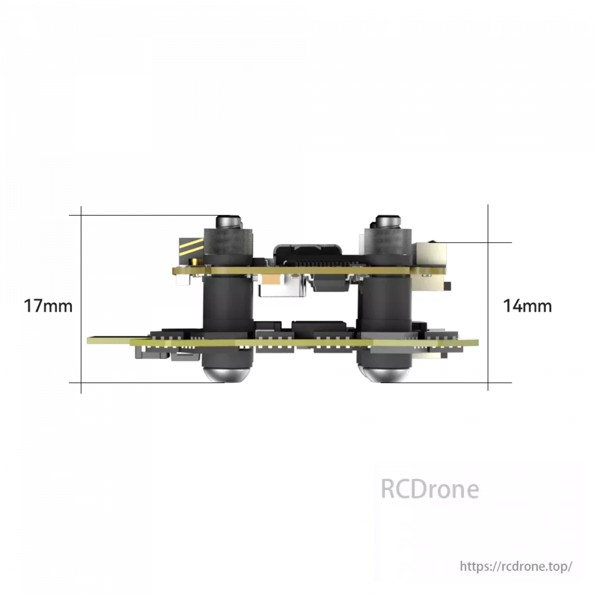 iFlight Borg 5S RX Stack с ELRS контроллером и 60A 4-в-1 ESC для гоночных FPV дронов (4–8S) iFlight Borg 5S RX Stack с ELRS контроллером и 60A 4-в-1 ESC для гоночных FPV дронов (4–8S)