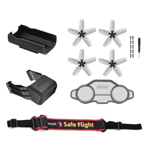 Крепление-держатель аккумулятора для DJI AVATA Goggles 2/V2, защита дна, пропеллеры, аксессуары