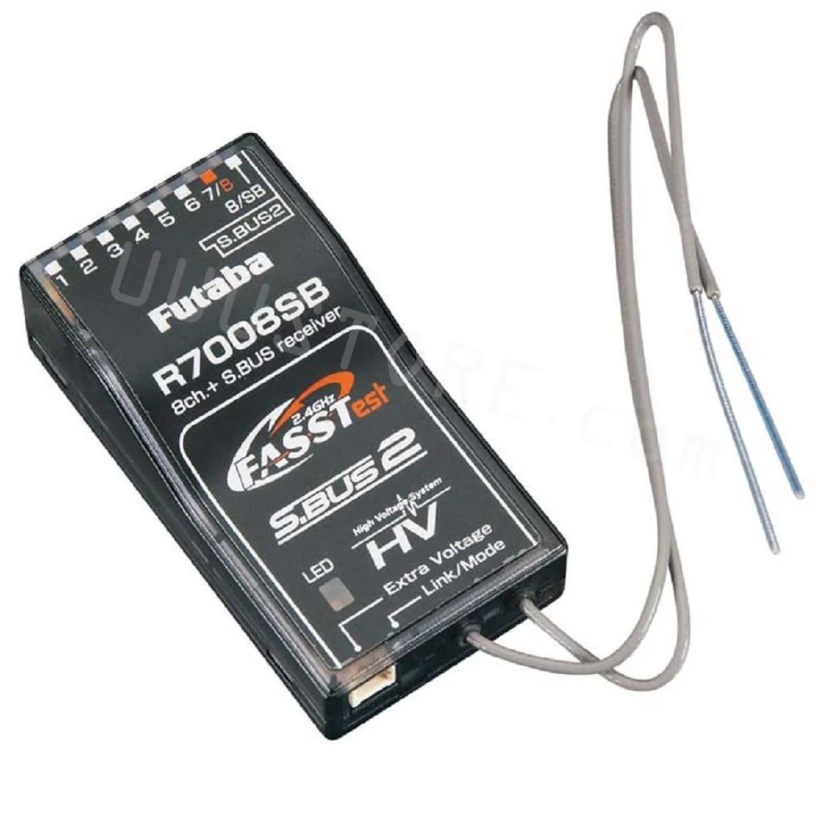 Приёмник Futaba R7008SB 8-канальный S.Bus2 SBUS FASSTest 2.4ГГц для 14SG/18MZ/18SZ FPV дронов и вертолётов Приёмник Futaba R7008SB 8-канальный S.Bus2 SBUS FASSTest 2.4ГГц для 14SG/18MZ/18SZ FPV дронов и вертолётов