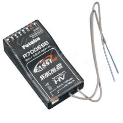 Приёмник Futaba R7008SB 8-канальный S.Bus2 SBUS FASSTest 2.4ГГц для 14SG/18MZ/18SZ FPV дронов и вертолётов