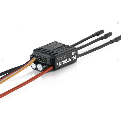 Hobbywing Platinum 40A V4 ESC — Бесколлекторный контроллер скорости для FPV, дронов и вертолётов
