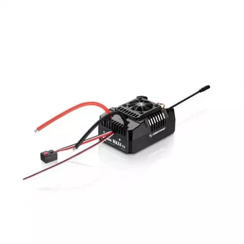 Hobbywing EZRUN MAX4 HV 300A ESC — водонепроницаемый регулятор 6–12S BEC 6V/7.4V/8.4V 10A для 1/5 RC автомобилей