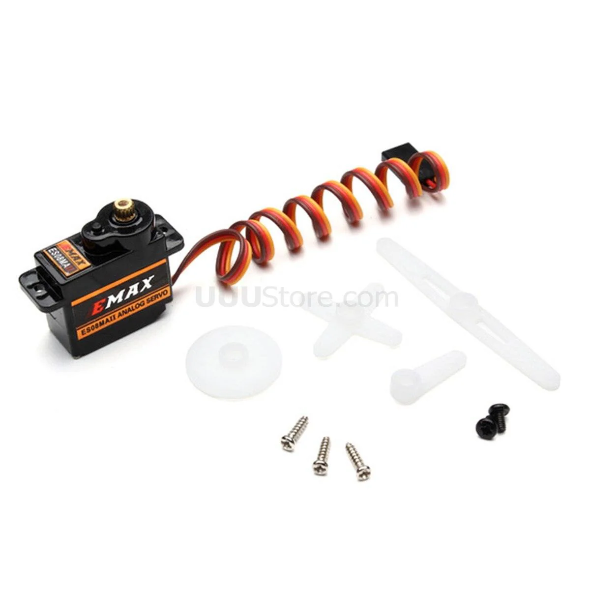 Сервопривод EMAX ES08MA ES08MAII 12г, металл-шестерня, для RC авто, лодки, вертолёта, самолёта, робота Сервопривод EMAX ES08MA ES08MAII 12г, металл-шестерня, для RC авто, лодки, вертолёта, самолёта, робота