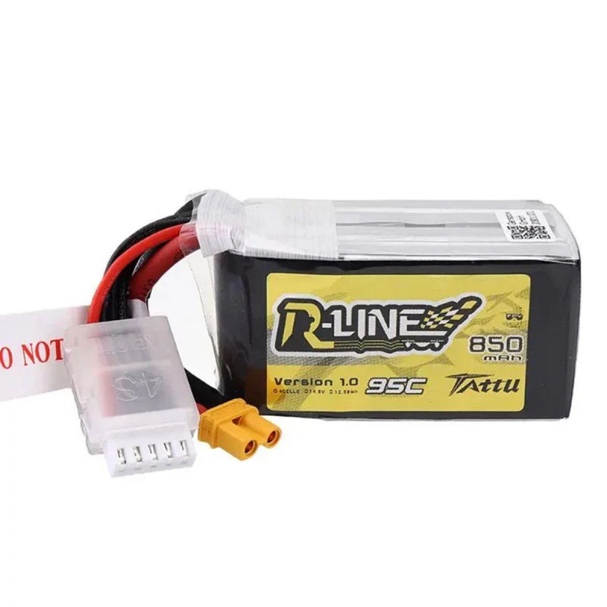 Аккумулятор LiPo Gens Ace Tattu R-Line 95C 3S/4S/6S 550-1800mAh для FPV гонок и RC моделей Аккумулятор LiPo Gens Ace Tattu R-Line 95C 3S/4S/6S 550-1800mAh для FPV гонок и RC моделей