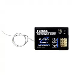 Futaba R203GF 3-канальный 2.4GHz S-FHSS приёмник для автомоделей