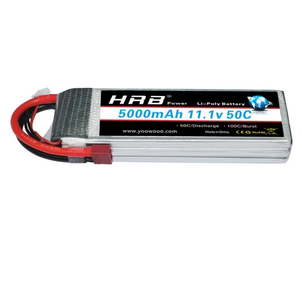 Аккумулятор HRB Lipo 3S 11.1В, 1300–22000мАч, разъём XT60 Аккумулятор HRB Lipo 3S 11.1В, 1300–22000мАч, разъём XT60