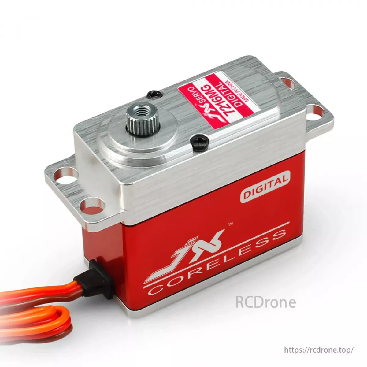 JX Servo PDI-7216MG — серво с метал. шестернями, 16 кг, CNC алюминиевый корпус, coreless, digital JX Servo PDI-7216MG — серво с метал. шестернями, 16 кг, CNC алюминиевый корпус, coreless, digital
