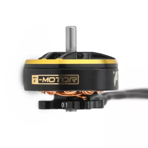 Бесколлекторный мотор T-MOTOR F1303 5000KV 2-3S, вал 2мм, для ультралёгких 3" FPV дронов