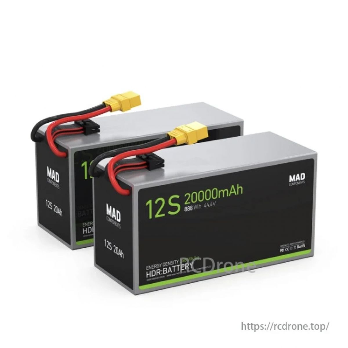 Аккумулятор Solid State Li-ion MAD 12S 20Ah для дрона Аккумулятор Solid State Li-ion MAD 12S 20Ah для дрона