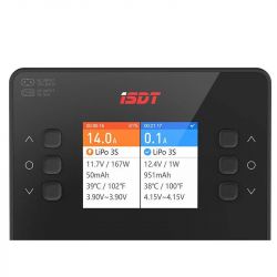 ISDT K2 Зарядное устройство AC 200W, DC 2×500W, балансир для LiPo/NiMh/Pb, FPV/RC дронов