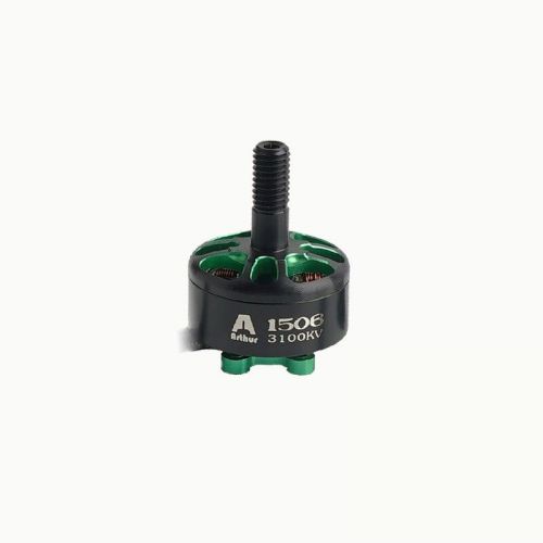 Бесколлекторный мотор Flashhobby Arthur A1506 3100KV/4300KV для FPV дронов, гонки, запчасти