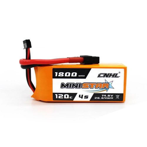 2шт CNHL 14.8В Lipo 4S аккумулятор 1300–1800мАч 120C XT60 для FPV дрона и квадрокоптера