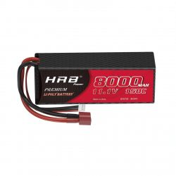 HRB 3S Lipo аккумулятор 11.1V 8000mAh 150C Hard Case XT60/EC2/EC3/EC5/XT90/XT30 для RC моделей