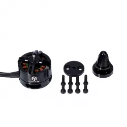 Бесщёточный мотор Flashhobby BE1806 1400KV/2300KV/2700KV для 2–4S FPV дрона и самолёта