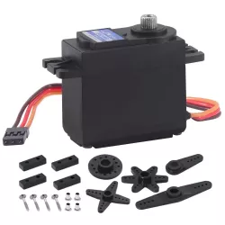 JX Servo PS-5521MG — аналоговый серво 20КГ с метал. шестернями для RC авто, робота, самолёта
