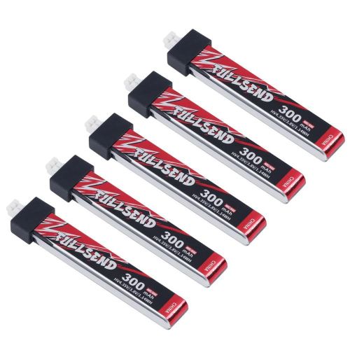 Аккумулятор iFlight Fullsend 1S 300mAh 40C HV JST-PH2.0 для Alpha A65 Tiny Whoop FPV, 5 шт.