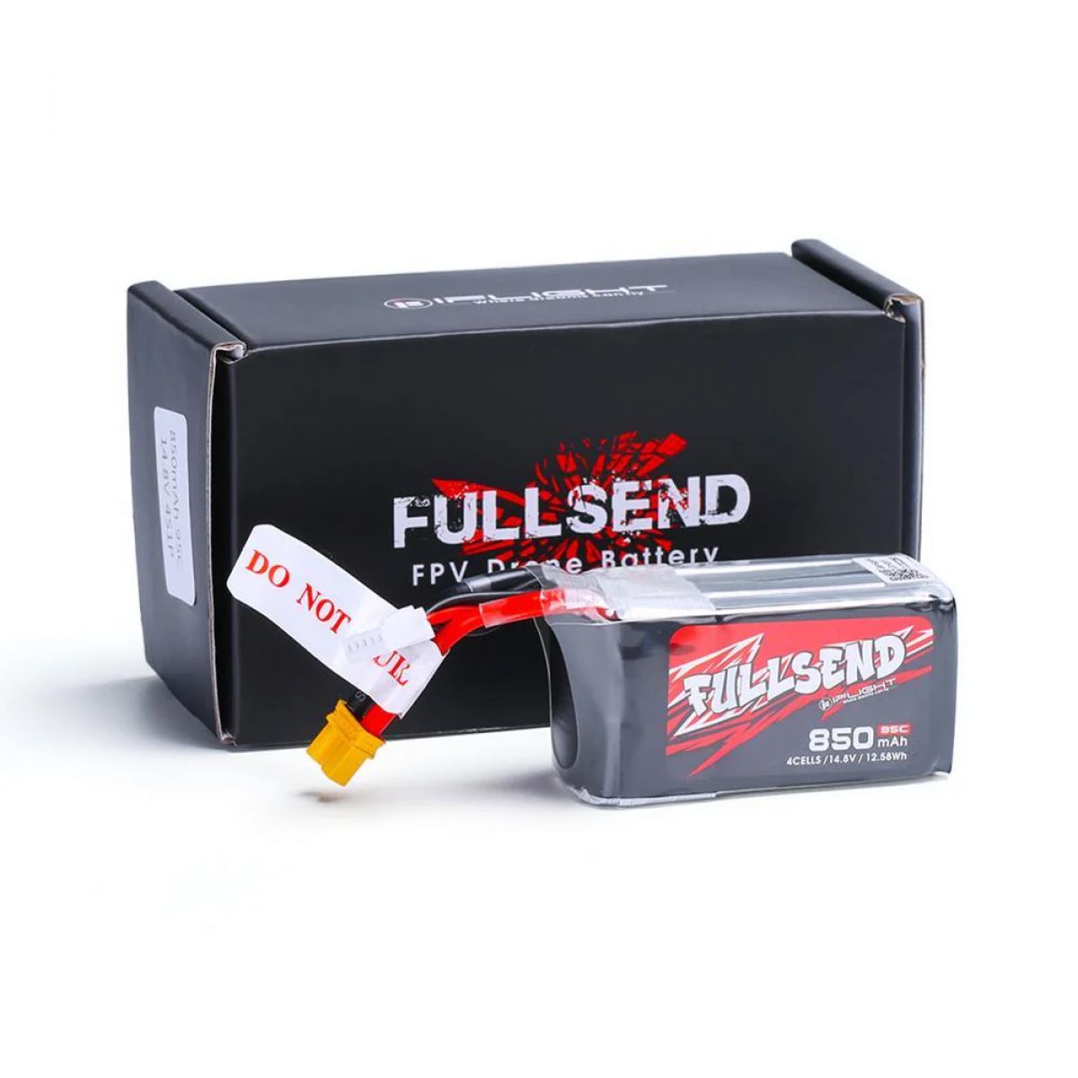 Аккумулятор iFlight FULLSEND 4S/6S 850mAh 95C Lipo с разъёмом XT30/XT60 для FPV дронов Аккумулятор iFlight FULLSEND 4S/6S 850mAh 95C Lipo с разъёмом XT30/XT60 для FPV дронов