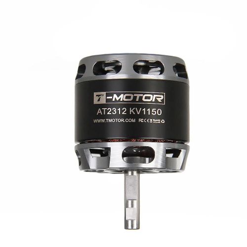 Бесколлекторный мотор T-MOTOR AT2312 Long Shaft KV1150/1400KV, тяга 1.3КГ для фиксированных крыльев RC дронов