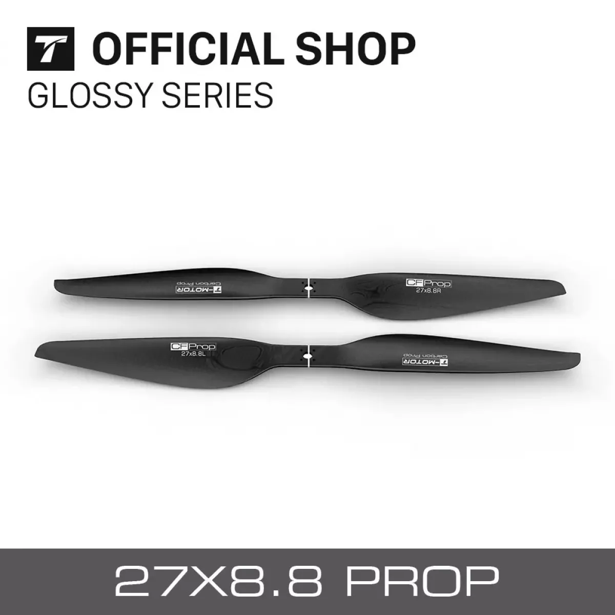 T-Motor G27x8.8 Карбоновые пропеллеры 27" для мультикоптеров, 4 шт/пара, CF prop T-Motor G27x8.8 Карбоновые пропеллеры 27" для мультикоптеров, 4 шт/пара, CF prop