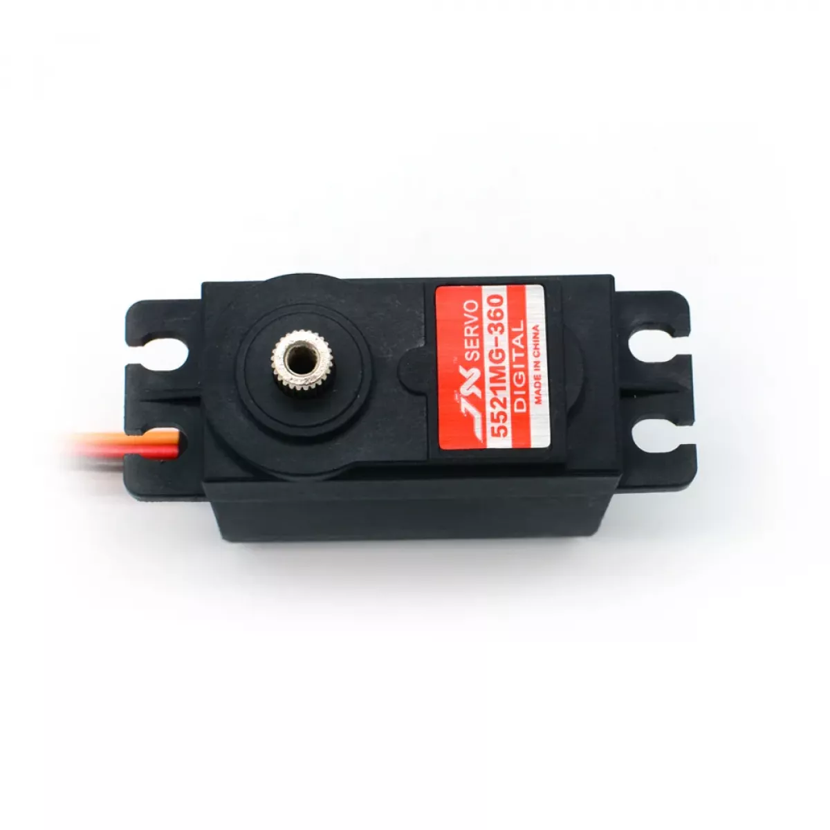 Сервопривод JX Servo PDI-5521MG 20кг 6В 360° для RC моделей, роботов, лодок, самолетов Сервопривод JX Servo PDI-5521MG 20кг 6В 360° для RC моделей, роботов, лодок, самолетов