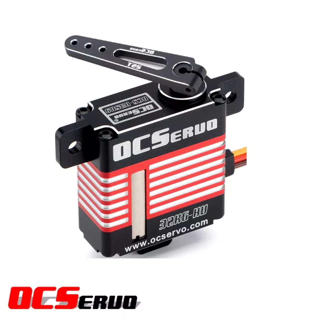 OCServo OCS-D3509 — Серво 8.4В, 32кг·см, 0.09c/60°, coreless, стальной редуктор, CNC корпус, Wing OCServo OCS-D3509 — Серво 8.4В, 32кг·см, 0.09c/60°, coreless, стальной редуктор, CNC корпус, Wing