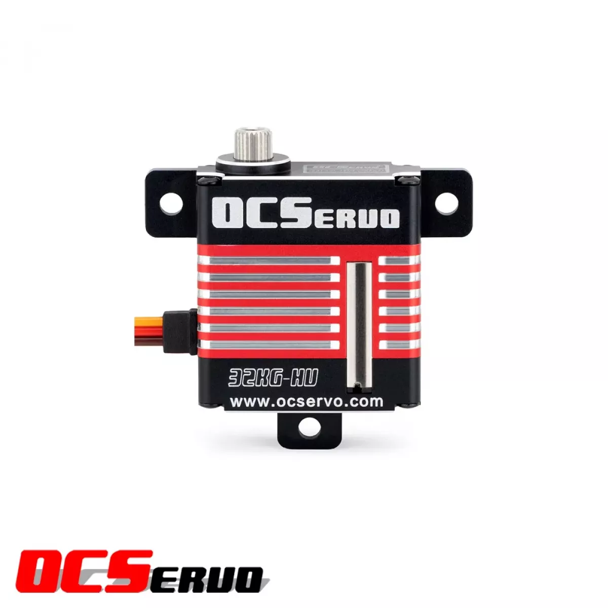OCServo OCS-D3509 — Серво 8.4В, 32кг·см, 0.09c/60°, coreless, стальной редуктор, CNC корпус, Wing OCServo OCS-D3509 — Серво 8.4В, 32кг·см, 0.09c/60°, coreless, стальной редуктор, CNC корпус, Wing