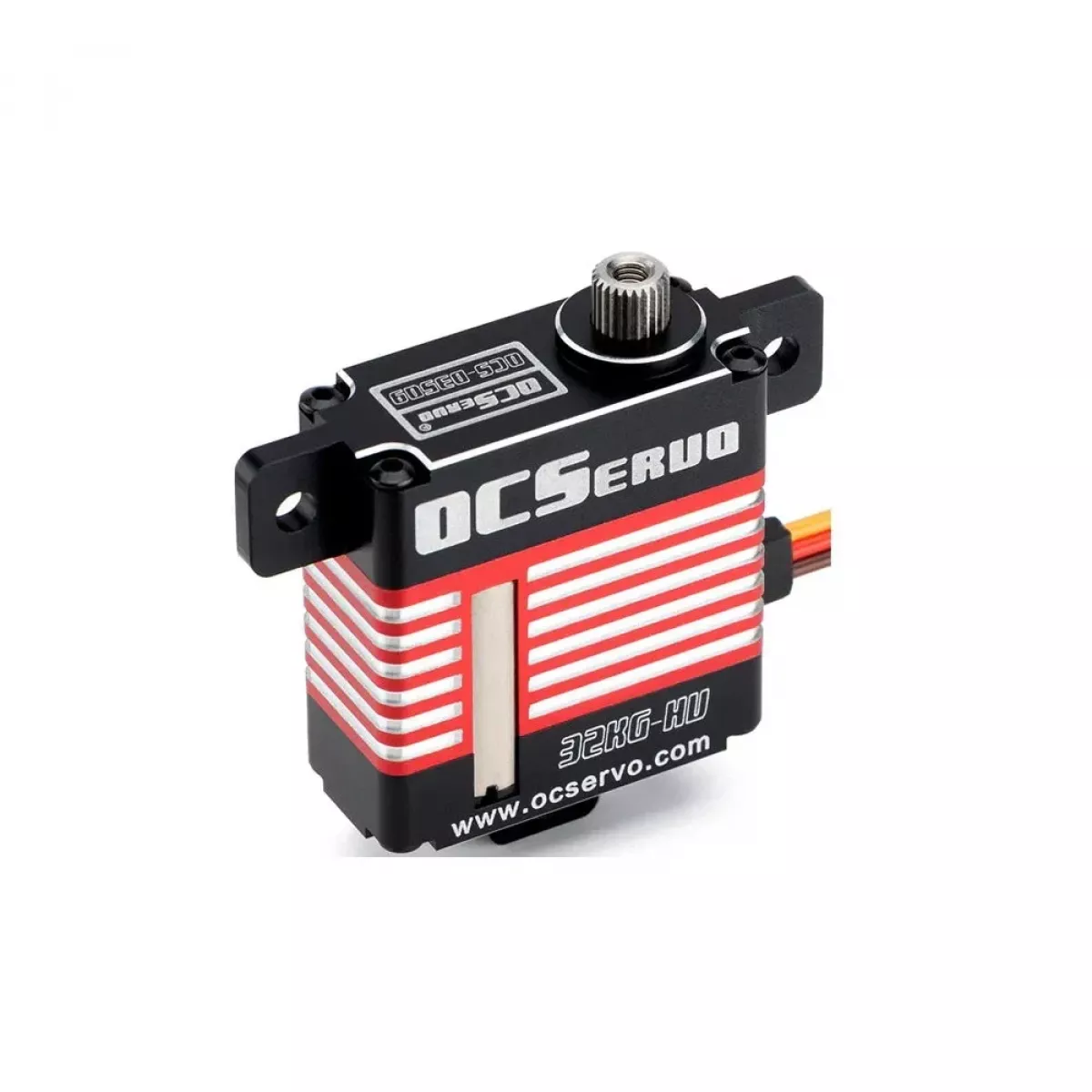OCServo OCS-D3509 — Серво 8.4В, 32кг·см, 0.09c/60°, coreless, стальной редуктор, CNC корпус, Wing OCServo OCS-D3509 — Серво 8.4В, 32кг·см, 0.09c/60°, coreless, стальной редуктор, CNC корпус, Wing