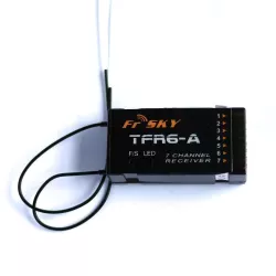 FrSky TFR6-A приёмник 2.4G 7-канальный, совместим с Futaba FASST (горизонтальные разъёмы)
