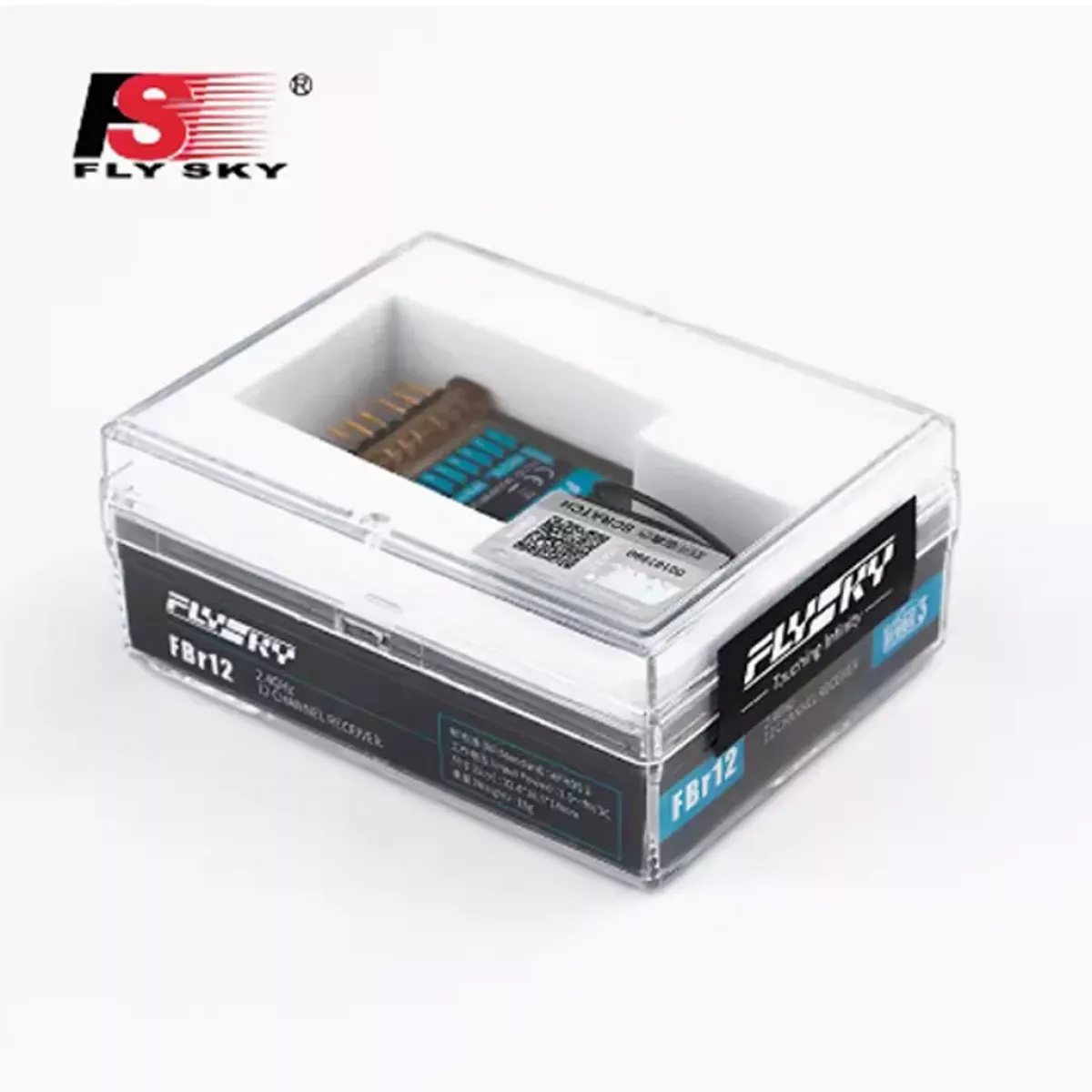 FlySky FBr12 — 12-канальный приёмник для пультов PL18, NB4, NB4LE FlySky FBr12 — 12-канальный приёмник для пультов PL18, NB4, NB4LE