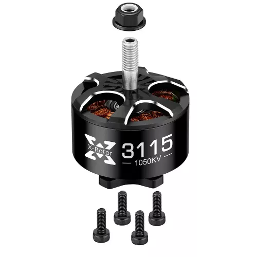 Бесколлекторный мотор Hobbywing XRotor 3115 900KV/1050KV для FPV дронов 9-10 дюймов