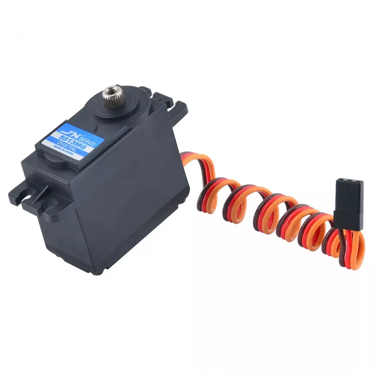 JX Servo PDI-5513MG - цифровой стандартный сервопривод 13 кг, металл, для RC моделей JX Servo PDI-5513MG - цифровой стандартный сервопривод 13 кг, металл, для RC моделей