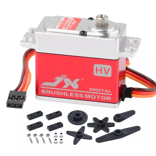 JX Servo BLS-HV7046MG — 46кг бесщеточный HV цифровой сервопривод с металлическими шестернями для дронов и вертолетов