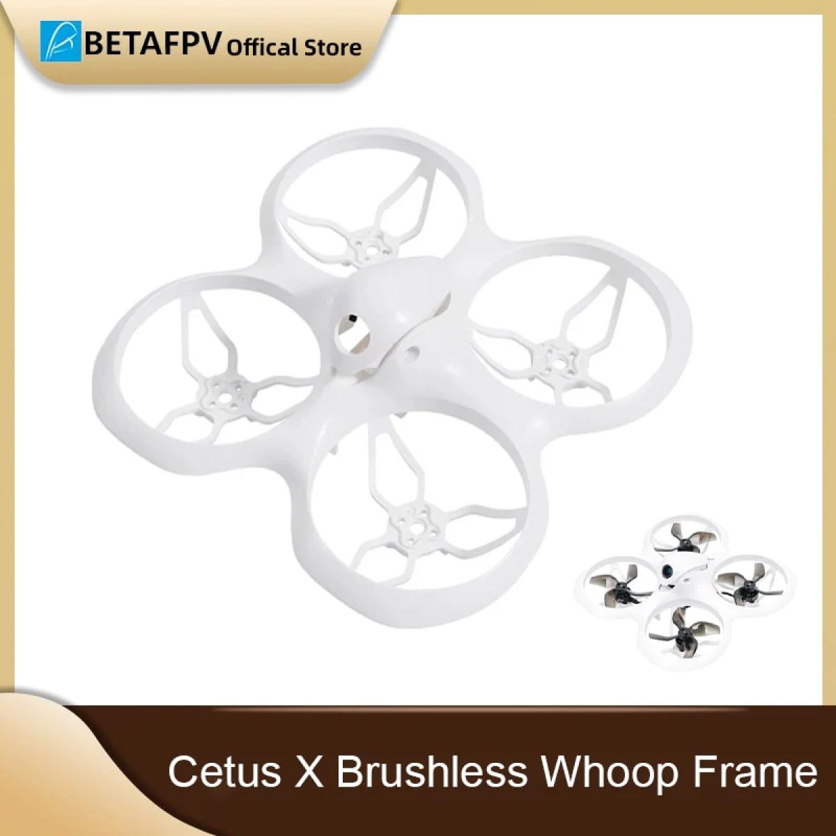 Каркас квадрокоптера BETAFPV Cetus X Brushless Whoop для FPV дронов Каркас квадрокоптера BETAFPV Cetus X Brushless Whoop для FPV дронов