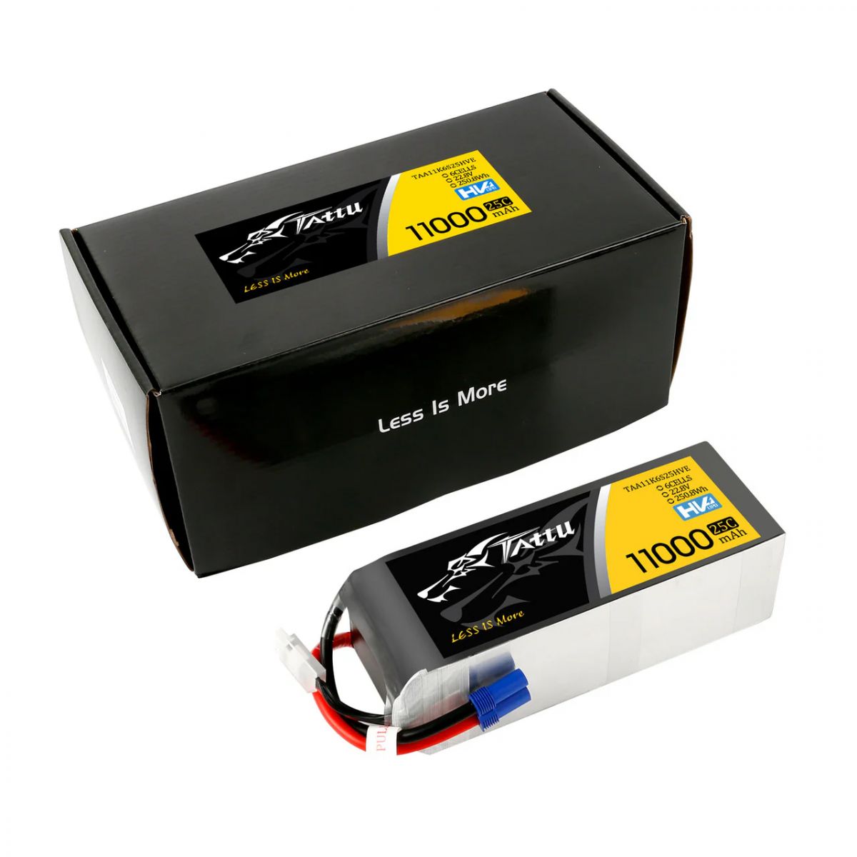 Аккумулятор LiPo Tattu G-Tech 6S 11000мАч 22.8В 25C с разъемом XT90-S/EC5 для БПЛА Аккумулятор LiPo Tattu G-Tech 6S 11000мАч 22.8В 25C с разъемом XT90-S/EC5 для БПЛА