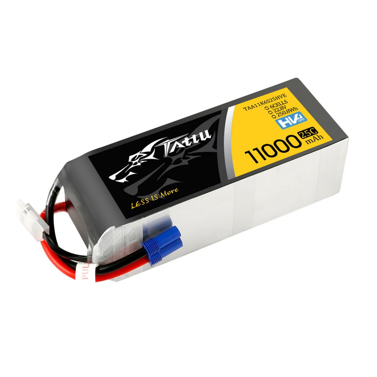 Аккумулятор LiPo Tattu G-Tech 6S 11000мАч 22.8В 25C с разъемом XT90-S/EC5 для БПЛА Аккумулятор LiPo Tattu G-Tech 6S 11000мАч 22.8В 25C с разъемом XT90-S/EC5 для БПЛА