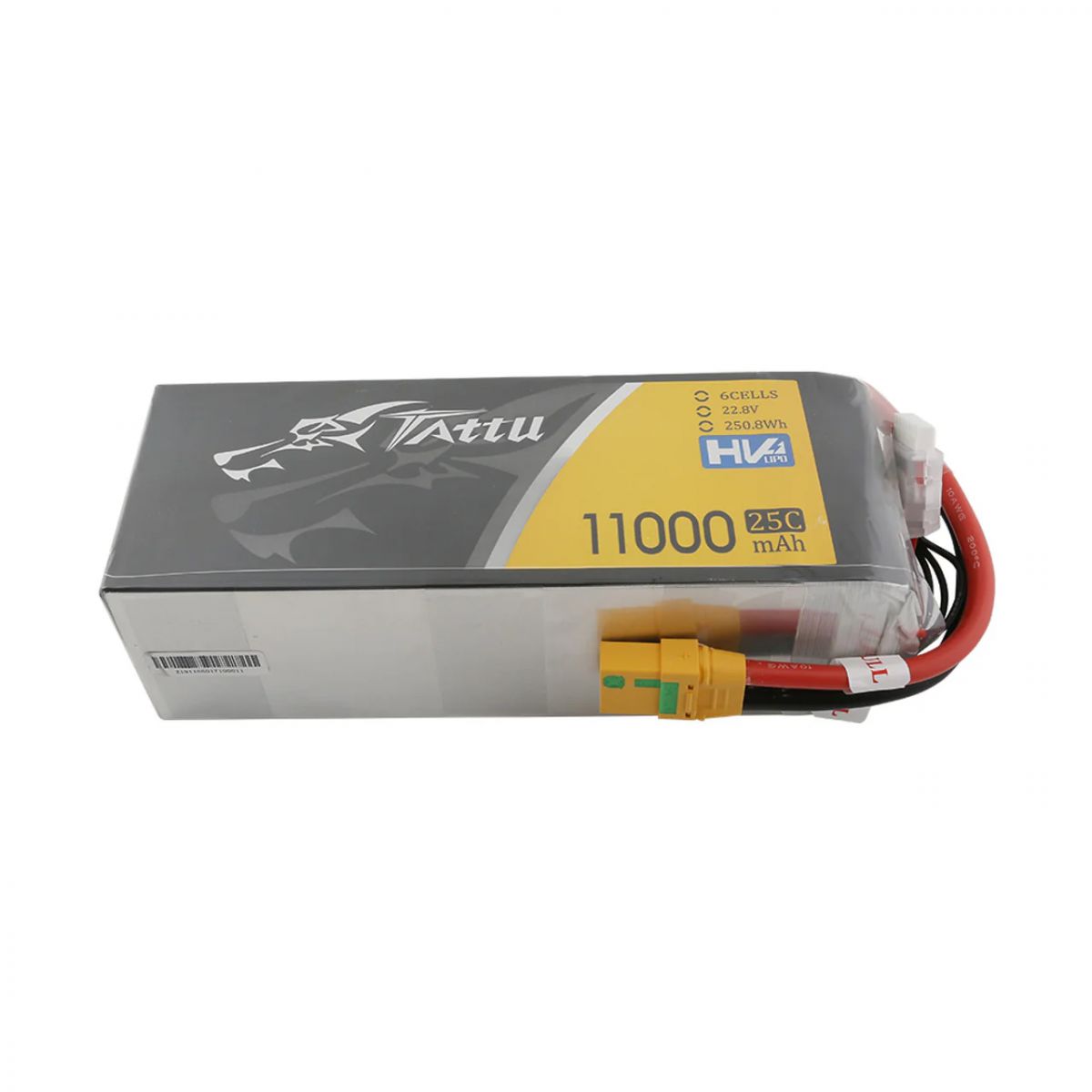 Аккумулятор LiPo Tattu G-Tech 6S 11000мАч 22.8В 25C с разъемом XT90-S/EC5 для БПЛА Аккумулятор LiPo Tattu G-Tech 6S 11000мАч 22.8В 25C с разъемом XT90-S/EC5 для БПЛА