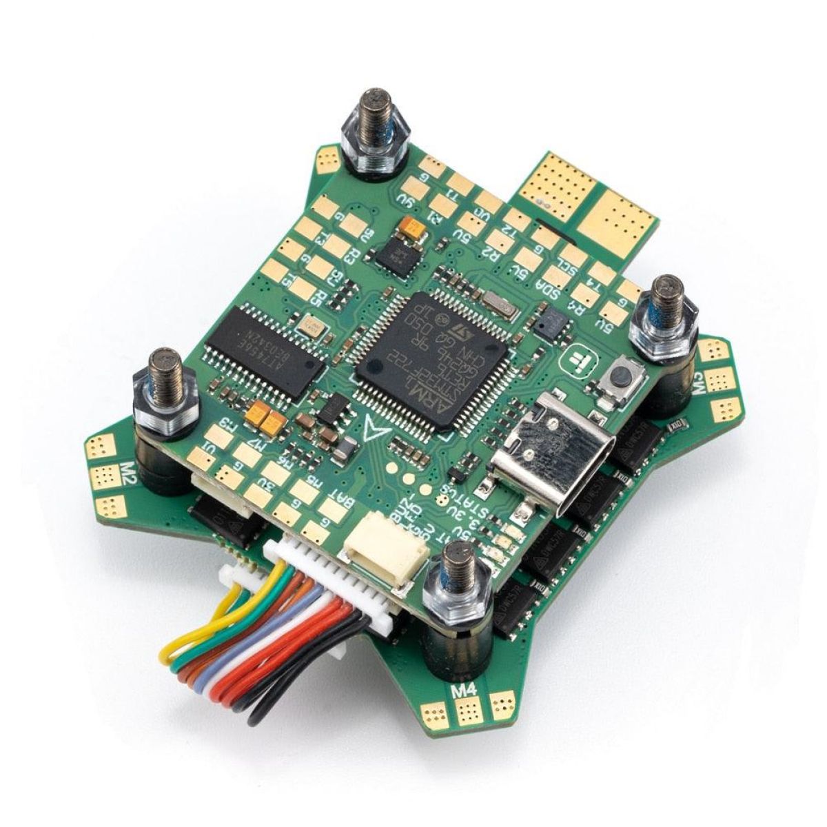 iFlight BLITZ F7 45A 2-6S стек: полётный контроллер F7 V1.1 / ESC 4-в-1 45A / VTX 1.6W для FPV iFlight BLITZ F7 45A 2-6S стек: полётный контроллер F7 V1.1 / ESC 4-в-1 45A / VTX 1.6W для FPV