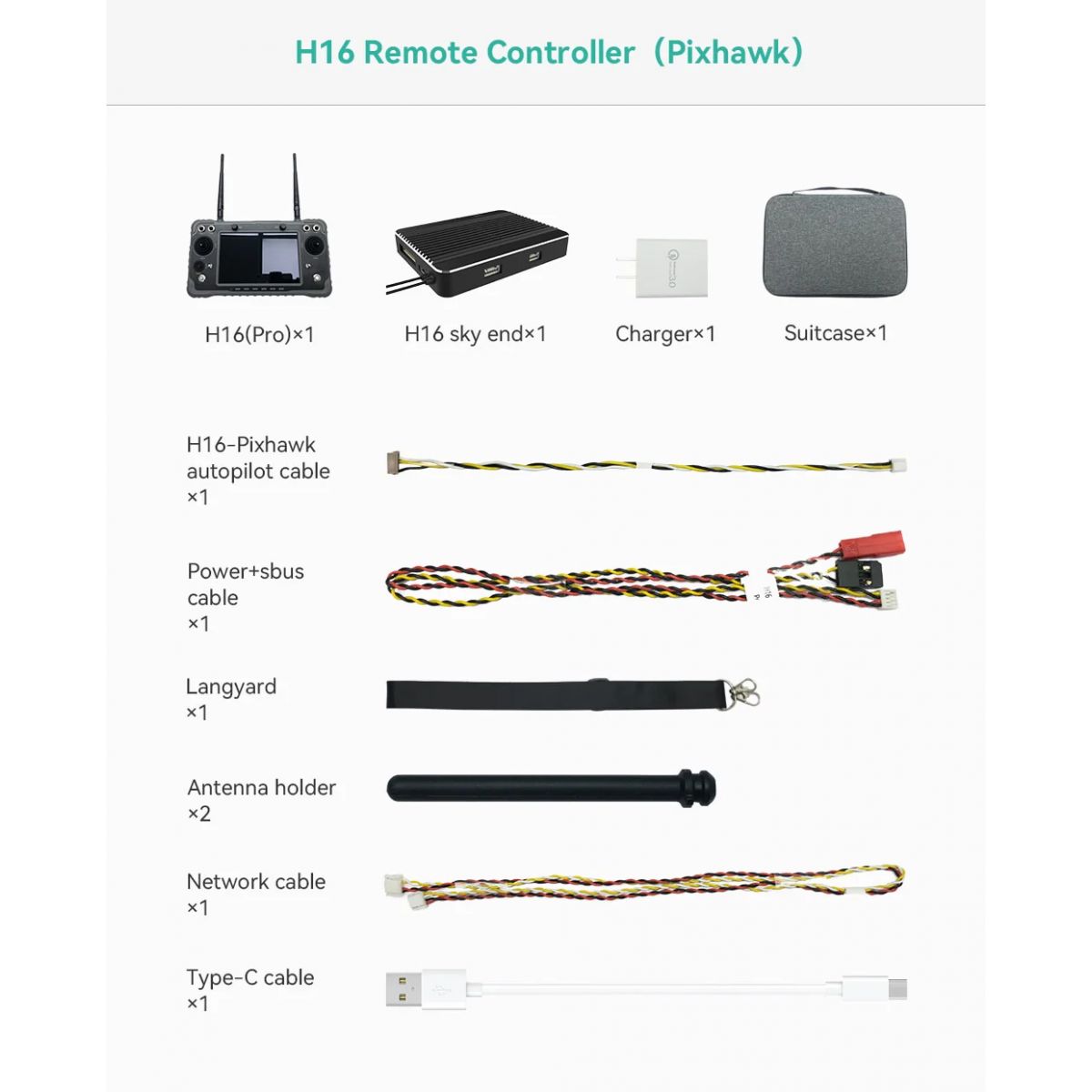 CUAV Black H16 PRO 30км HD видеопередача HDMI RC дрон запчасти Pixhawk картография инспекция пульт CUAV Black H16 PRO 30км HD видеопередача HDMI RC дрон запчасти Pixhawk картография инспекция пульт