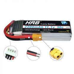 HRB 3S Lipo аккумулятор 11.1V 2200mAh 30C T XT60 Deans XT90 EC5 для SCX10, самолётов, FPV, RC