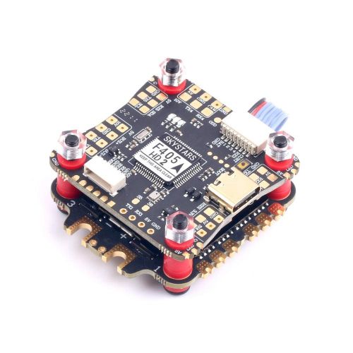 Контроллер полёта Skystars F405 F4 + 4в1 55A ESC 3-6S Lipo BMI270 Betaflight OSD Dshot600 для FPV дрона
