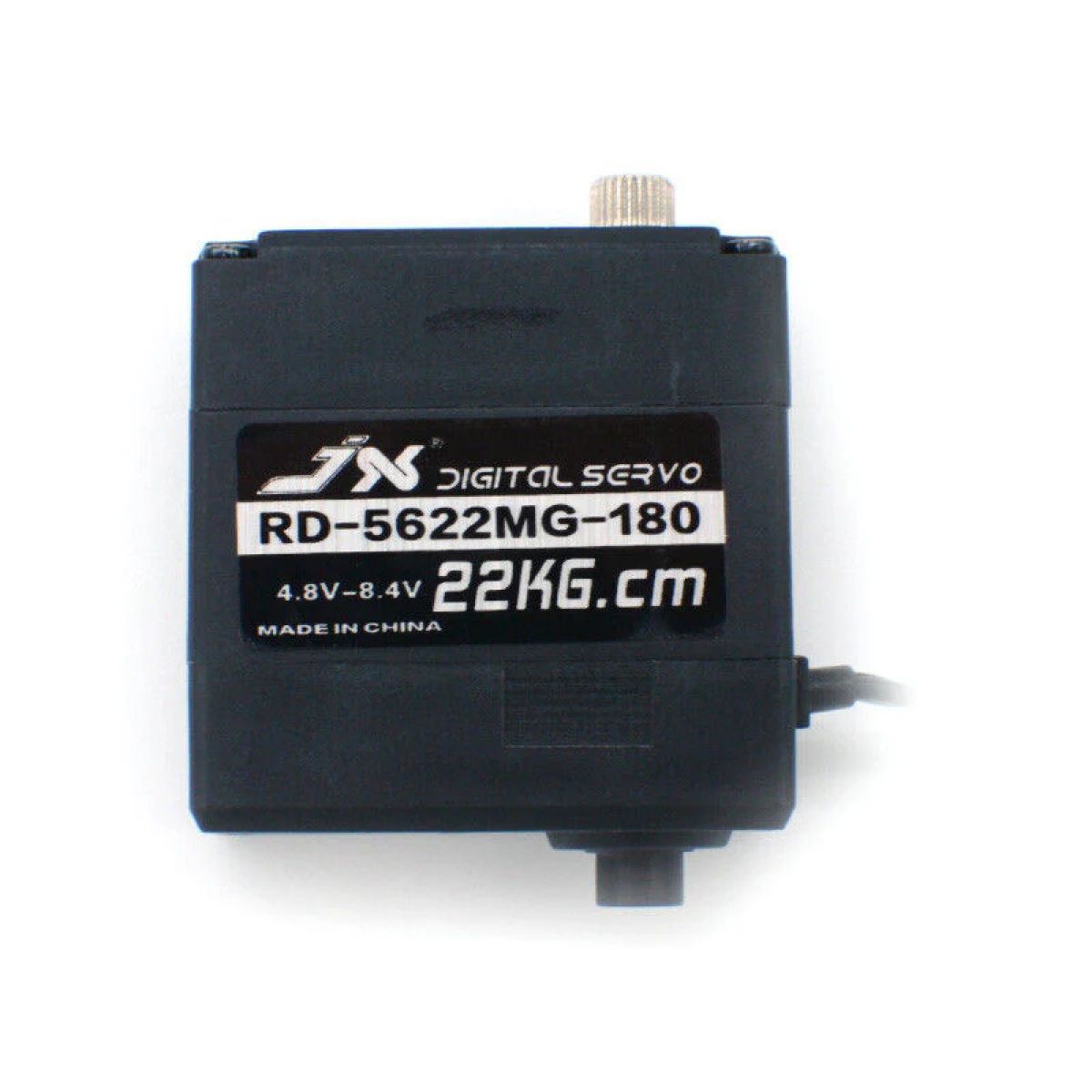 JX Servo RD-5622MG - цифровой сервопривод 22кг.см, 180°/300°, металл. шестерни, высокий крутящий момент JX Servo RD-5622MG - цифровой сервопривод 22кг.см, 180°/300°, металл. шестерни, высокий крутящий момент