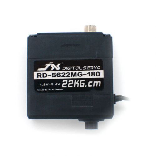 JX Servo RD-5622MG - цифровой сервопривод 22кг.см, 180°/300°, металл. шестерни, высокий крутящий момент