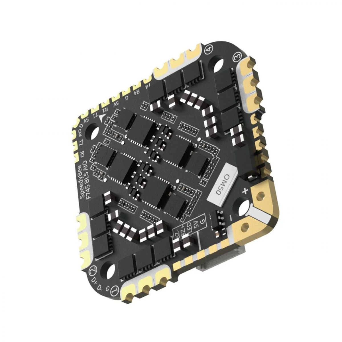 Контроллер полёта SpeedyBee F745 35A BLS 25.5x25.5 AIO для дронов Контроллер полёта SpeedyBee F745 35A BLS 25.5x25.5 AIO для дронов